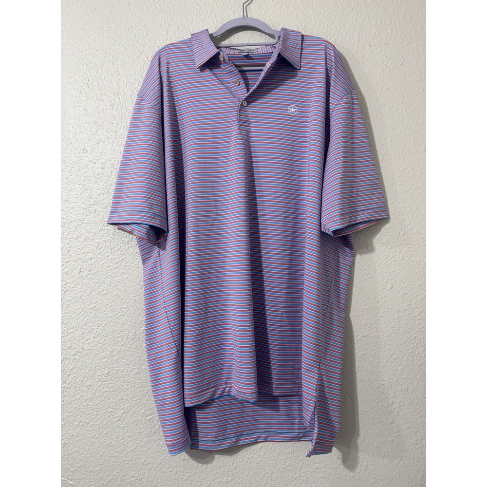 peter millar summer comfort polo Xxl Striped Golf Outdoor